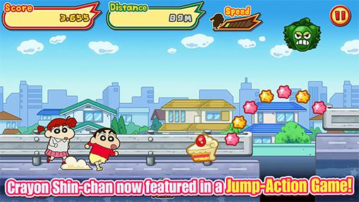 Full version of Android apk app Crayon Shin-chan: Storm called! Flaming Kasukabe runner!! for tablet and phone.