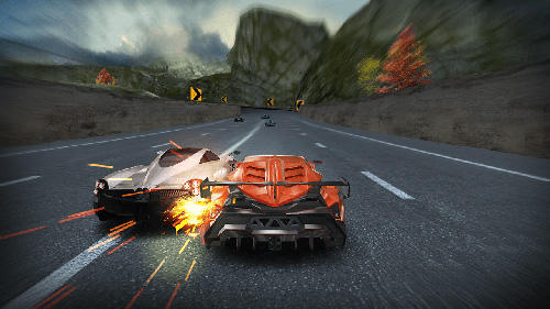 Gameplay of the Crazy for speed for Android phone or tablet.