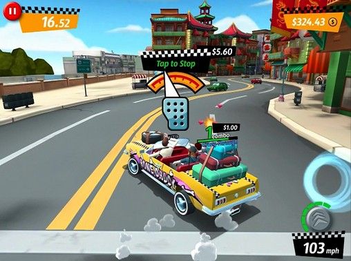 Full version of Android apk app Crazy taxi: City rush for tablet and phone.