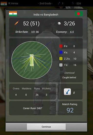 Full version of Android apk app Cricket player manager for tablet and phone.