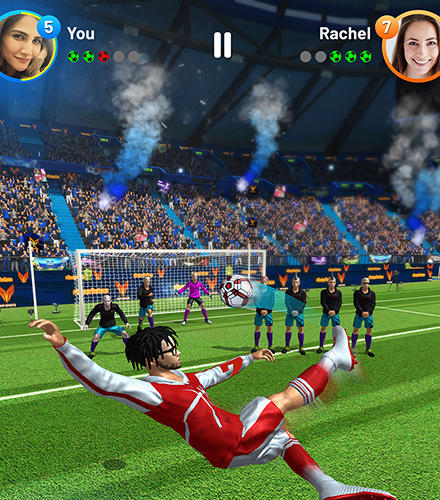 Gameplay of the Cristiano Ronaldo: Football rivals for Android phone or tablet.