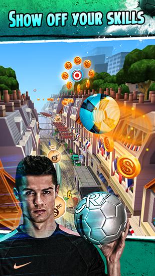 Full version of Android apk app Cristiano Ronaldo: Kick'n'run for tablet and phone.