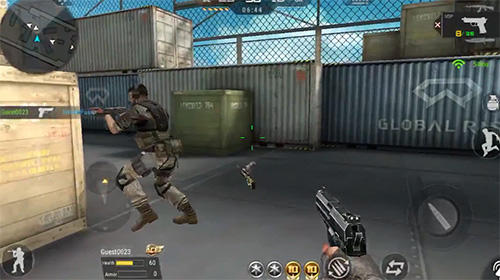Gameplay of the Cross fire: Legends for Android phone or tablet.