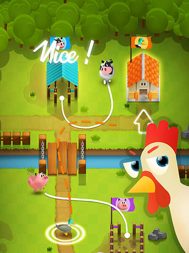 Gameplay of the Crowdy farm: Agility guidance for Android phone or tablet.