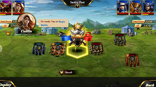 Gameplay of the Crown of glory for Android phone or tablet.