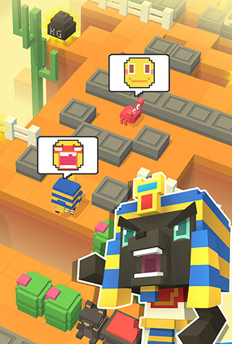 Gameplay of the Cube critters for Android phone or tablet.