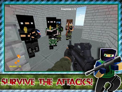 Full version of Android apk app Cube strike: War encounters for tablet and phone.