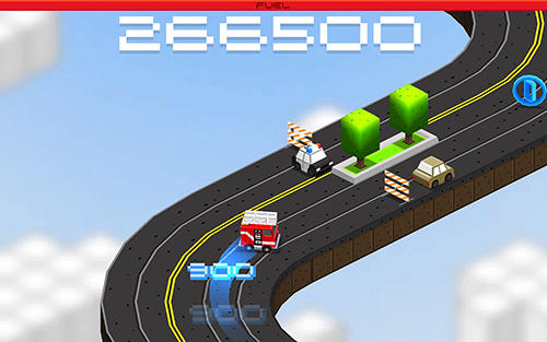 Gameplay of the Cubed rally world for Android phone or tablet.