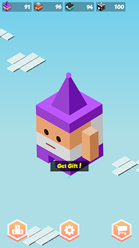 Gameplay of the Cubic tower for Android phone or tablet.