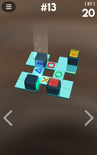 Gameplay of the Cubor for Android phone or tablet.