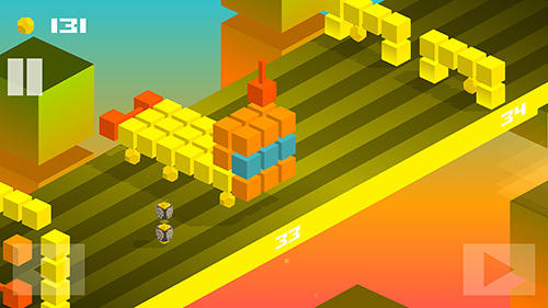 Gameplay of the Cuby road for Android phone or tablet.