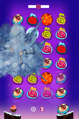 Gameplay of the Cukso: Candy match for Android phone or tablet.