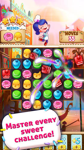 Gameplay of the Cupcake mania: Philippines for Android phone or tablet.