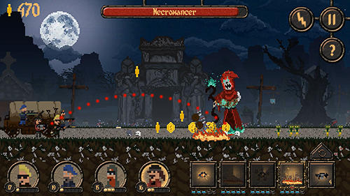 Gameplay of the Cursed coins for Android phone or tablet.