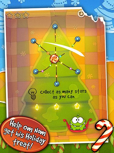 Full version of Android apk app Cut the rope: Holiday gift for tablet and phone.