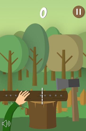 Full version of Android apk app Cut the timber. Lumberjack simulator for tablet and phone.