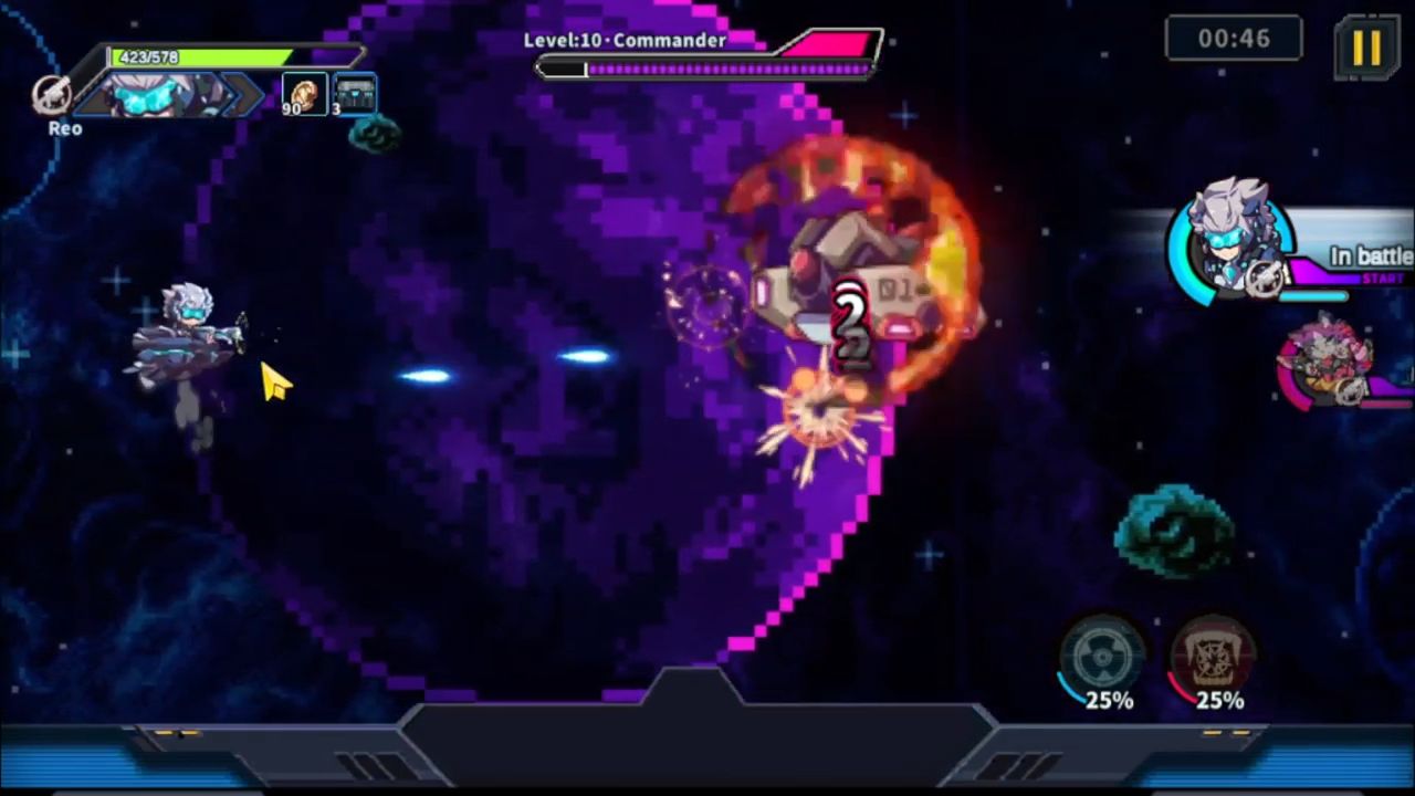 Gameplay of the Cyber Gunner for Android phone or tablet.