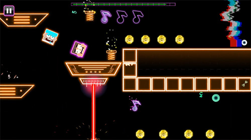 Gameplay of the Daft jump for Android phone or tablet.