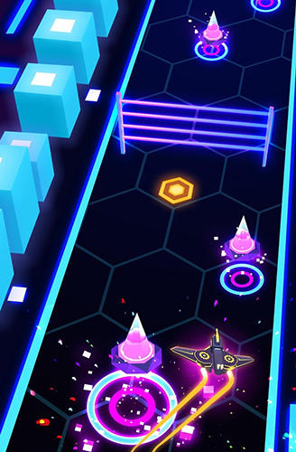 Gameplay of the Dancing wings: Magic beat for Android phone or tablet.