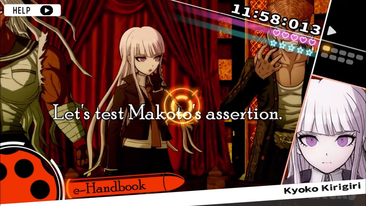 Gameplay of the Danganronpa: Trigger Happy Hav for Android phone or tablet.
