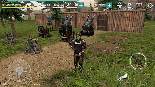 Gameplay of the Dark days: Zombie survival for Android phone or tablet.
