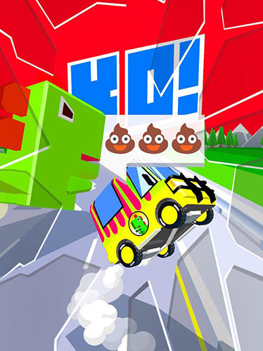 Gameplay of the Dashy crashy turbo for Android phone or tablet.