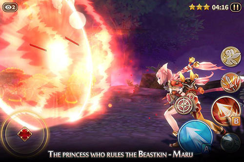 Gameplay of the Dawn break: Night witch for Android phone or tablet.