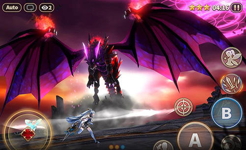 Gameplay of the Dawn break: Origin for Android phone or tablet.