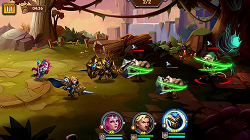 Gameplay of the Dawn of fate for Android phone or tablet.