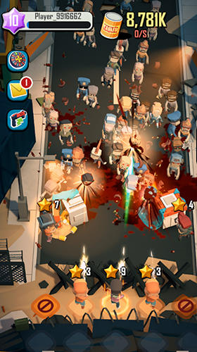 Gameplay of the Dead spreading: Idle game 2 for Android phone or tablet.