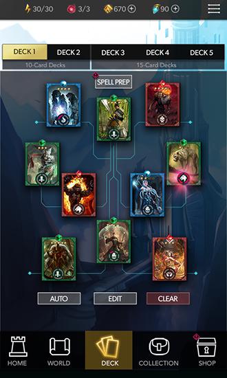 Full version of Android apk app Deckstorm: Duel of guardians for tablet and phone.