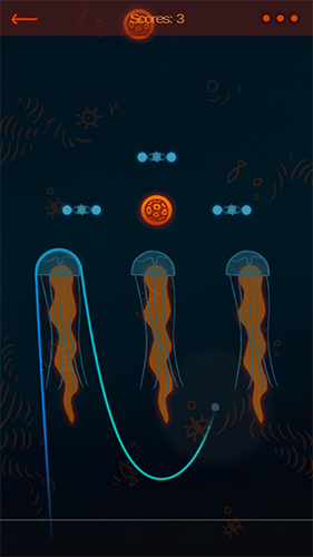 Gameplay of the Deep rope for Android phone or tablet.