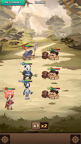 Gameplay of the Defender legends: New era for Android phone or tablet.