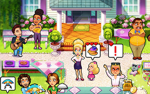 Gameplay of the Delicious: Emily's moms vs dads for Android phone or tablet.