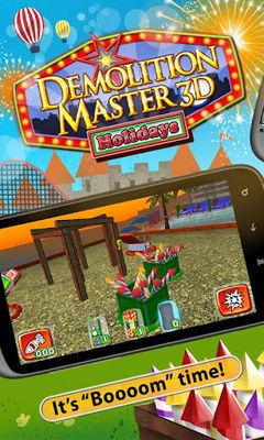 Full version of Android Arcade game apk Demolition Master 3d. Holidays for tablet and phone.