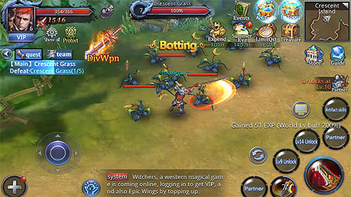 Gameplay of the Demoncer for Android phone or tablet.