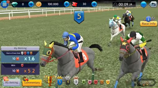 Full version of Android apk app Derby king: Virtual betting for tablet and phone.