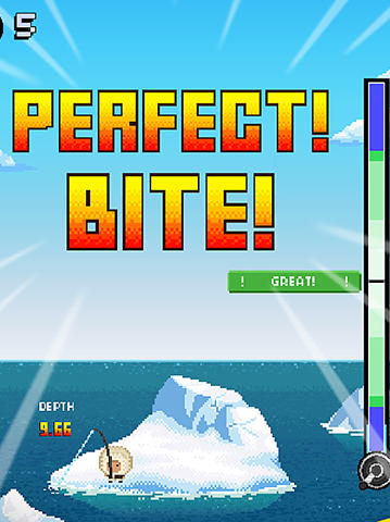 Gameplay of the Desert island fishing for Android phone or tablet.