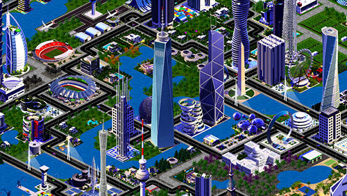 Gameplay of the Designer city: Building game for Android phone or tablet.