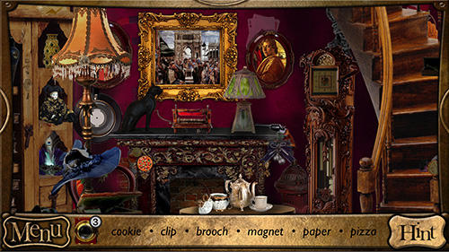 Gameplay of the Detective Sherlock Holmes: Spot the hidden objects for Android phone or tablet.