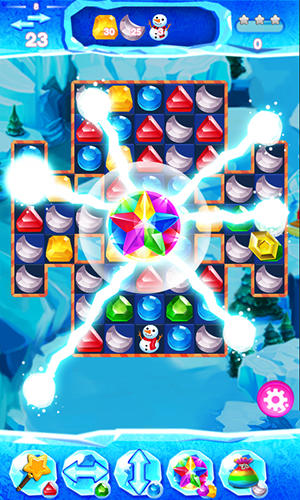 Gameplay of the Diamond match king for Android phone or tablet.