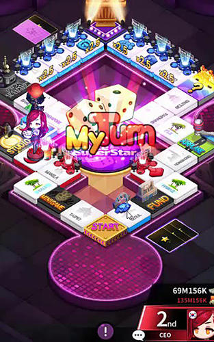 Gameplay of the Dice superstar with SMTOWN for Android phone or tablet.