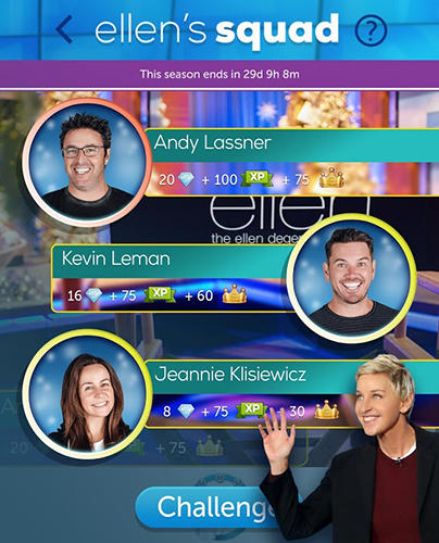 Gameplay of the Dice with Ellen for Android phone or tablet.