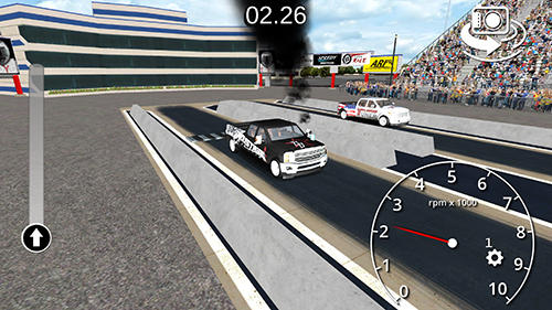 Gameplay of the Diesel drag racing pro for Android phone or tablet.