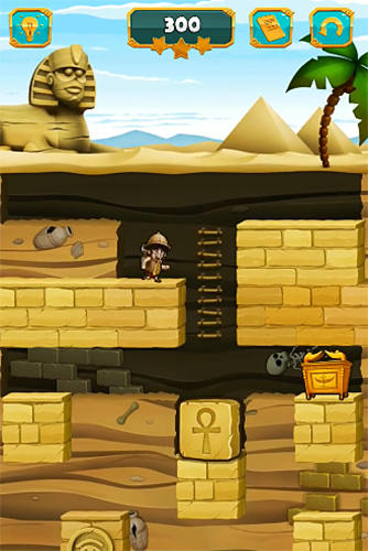 Gameplay of the Diggy loot: A dig out adventure for Android phone or tablet.