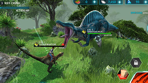 Gameplay of the Dino tamers for Android phone or tablet.