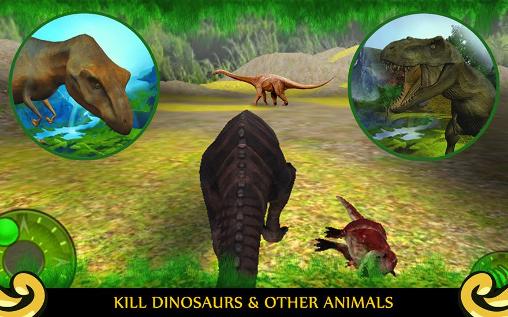 Full version of Android apk app Dinosaur chase: Deadly attack for tablet and phone.