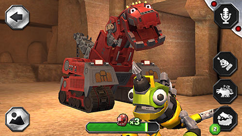 Full version of Android apk app Dinotrux: Trux it up! for tablet and phone.