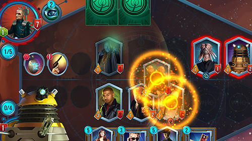 Gameplay of the Doctor Who: Battle of time for Android phone or tablet.
