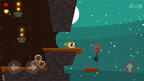 Gameplay of the Doge and the lost kitten for Android phone or tablet.